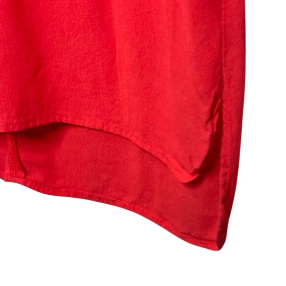 WAYF | Women's Coral Long Sleeve Crepe Lightweight Shift Dress | Size L - Picture 5 of 13